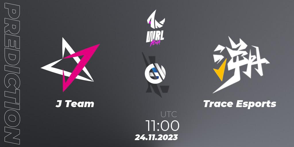 Prognoza J Team - Trace Esports. 24.11.2023 at 11:00, Wild Rift, WRL Asia 2023 - Season 2 - Regular Season