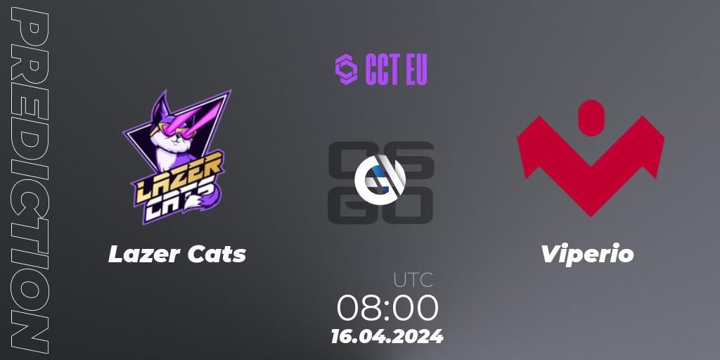 Prognoza Lazer Cats - Viperio. 16.04.24, CS2 (CS:GO), CCT Season 2 Europe Series 1 Closed Qualifier