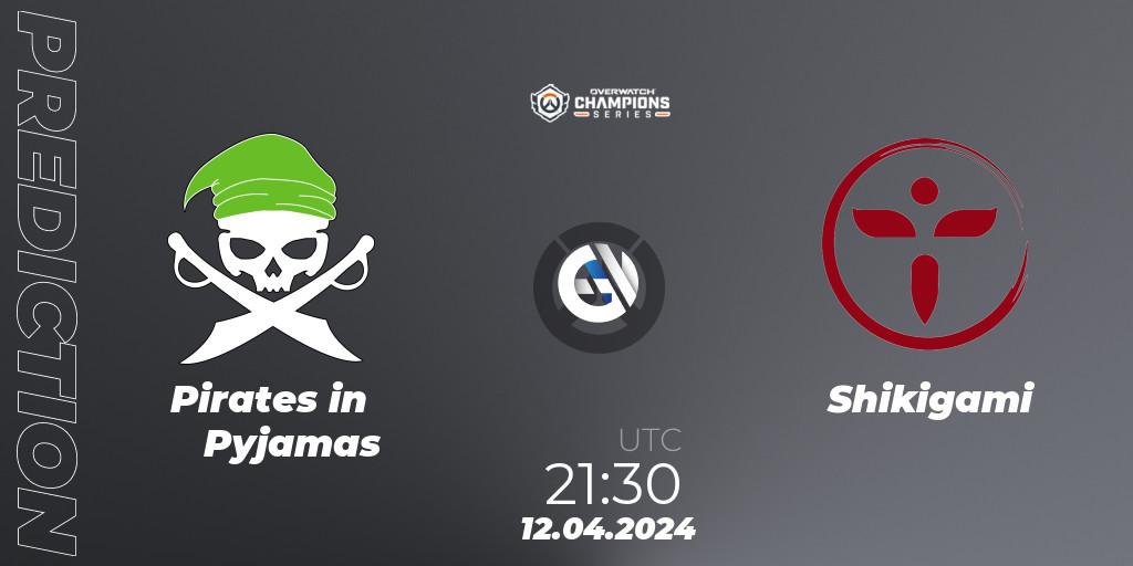 Prognoza Pirates in Pyjamas - Shikigami. 12.04.2024 at 21:30, Overwatch, Overwatch Champions Series 2024 - North America Stage 2 Group Stage