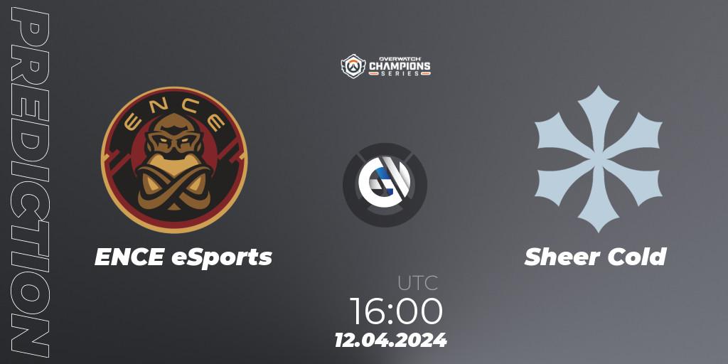 Prognoza ENCE eSports - Sheer Cold. 12.04.2024 at 16:00, Overwatch, Overwatch Champions Series 2024 - EMEA Stage 2 Group Stage