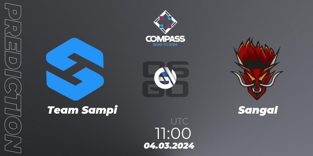 Prognoza Team Sampi - Sangal. 04.03.24, CS2 (CS:GO), YaLLa Compass Spring 2024 Contenders