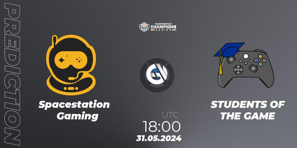 Prognoza Spacestation Gaming - STUDENTS OF THE GAME. 31.05.2024 at 18:00, Overwatch, Overwatch Champions Series 2024 Major
