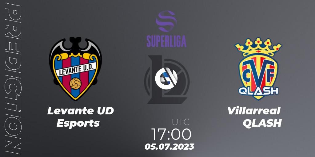 Prognoza Levante UD Esports - Villarreal QLASH. 05.07.2023 at 16:00, LoL, LVP Superliga 2nd Division 2023 Summer