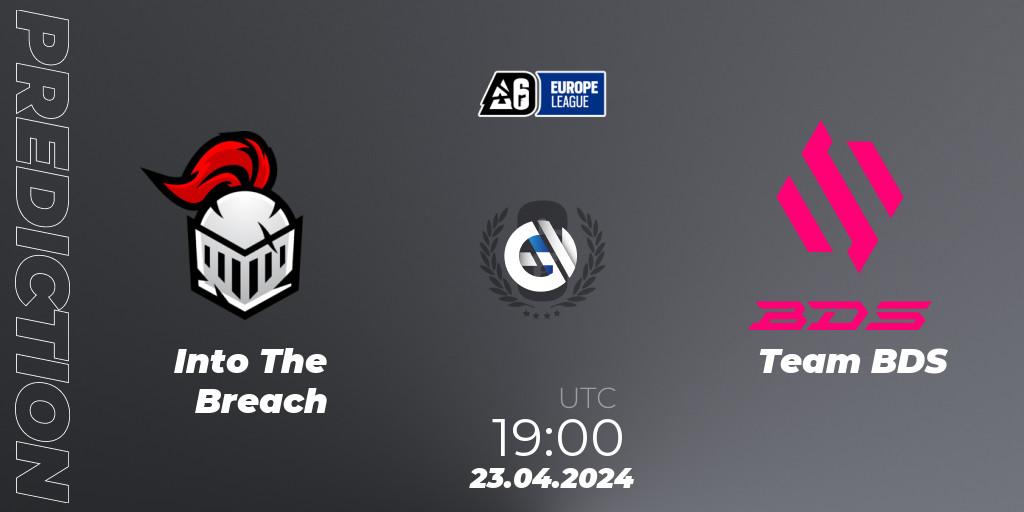 Prognoza Into The Breach - Team BDS. 23.04.2024 at 19:00, Rainbow Six, Europe League 2024 - Stage 1