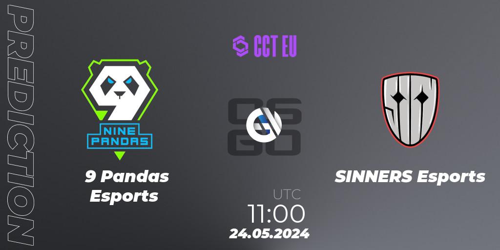 Prognoza 9 Pandas Esports - SINNERS Esports. 24.05.2024 at 11:00, Counter-Strike (CS2), CCT Season 2 European Series #3
