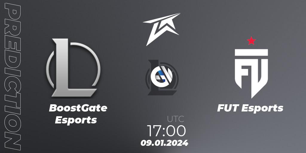 Prognoza BoostGate Esports - FUT Esports. 09.01.2024 at 17:00, LoL, TCL 2024 Season Cup