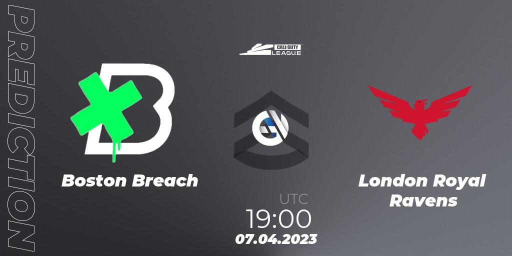 Prognoza Boston Breach - London Royal Ravens. 07.04.2023 at 19:00, Call of Duty, Call of Duty League 2023: Stage 4 Major Qualifiers