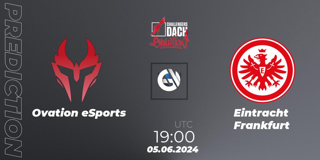 Prognoza Ovation eSports - Eintracht Frankfurt. 05.06.2024 at 19:00, VALORANT, VALORANT Challengers 2024 DACH: Evolution Split 2