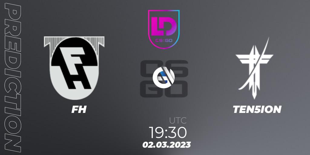 Prognoza FH - TEN5ION. 02.03.2023 at 19:30, Counter-Strike (CS2), Icelandic Esports League Season 7