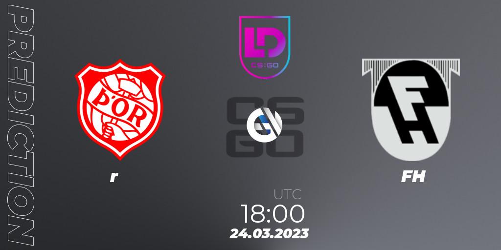 Prognoza Þór - FH. 24.03.2023 at 18:00, Counter-Strike (CS2), Icelandic Esports League Season 7