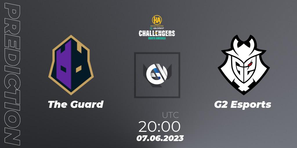 Prognoza The Guard - G2 Esports. 07.06.23, VALORANT, VALORANT Challengers 2023: North America Challenger Playoffs