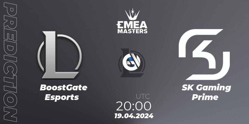 Prognoza BoostGate Esports - SK Gaming Prime. 19.04.24, LoL, EMEA Masters Spring 2024 - Group Stage