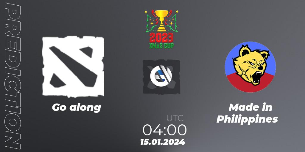 Prognoza Go along - Made in Philippines. 15.01.24, Dota 2, Xmas Cup 2023