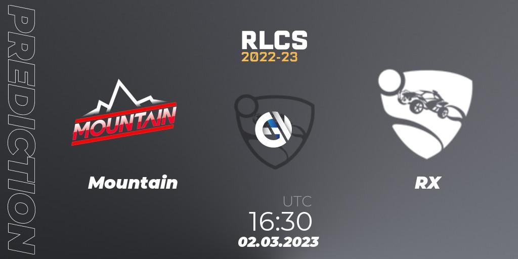 Prognoza Mountain - RX. 02.03.2023 at 16:30, Rocket League, RLCS 2022-23 - Winter: Middle East and North Africa Regional 3 - Winter Invitational