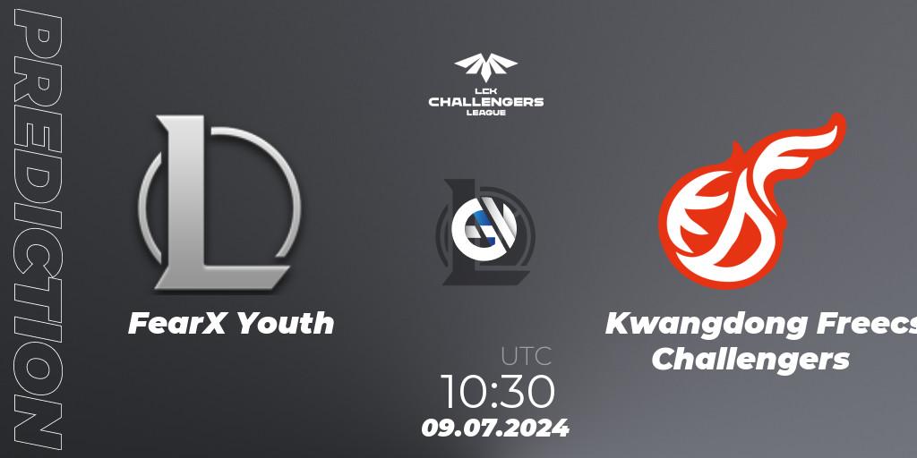 Prognoza FearX Youth - Kwangdong Freecs Challengers. 09.07.2024 at 10:30, LoL, LCK Challengers League 2024 Summer - Group Stage