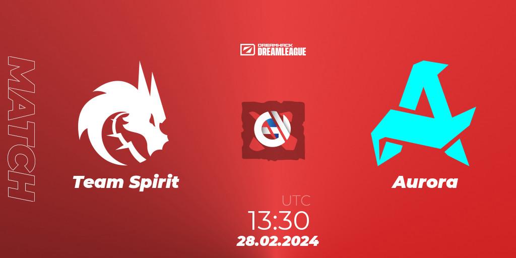 Team Spirit VS Aurora