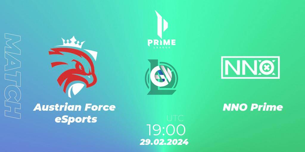 Austrian Force eSports VS NNO Prime