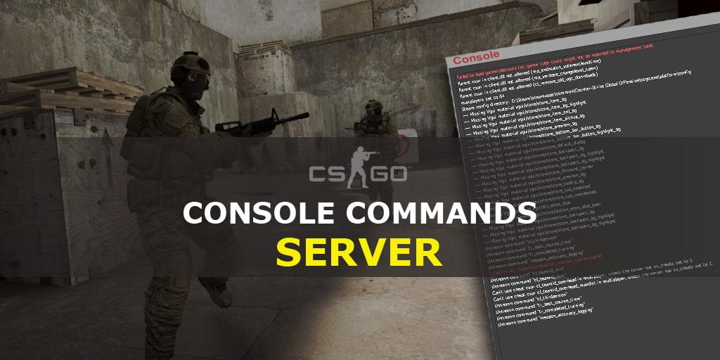 Komendy konsoli CS:GO do konfiguracji serwera