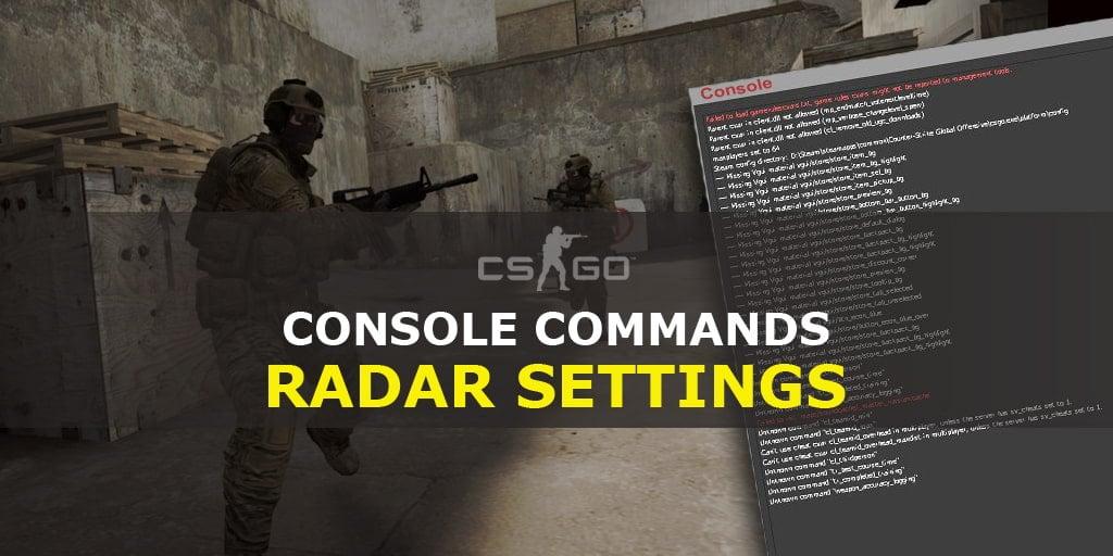 Polecenia konsoli CS: GO do konfiguracji radaru