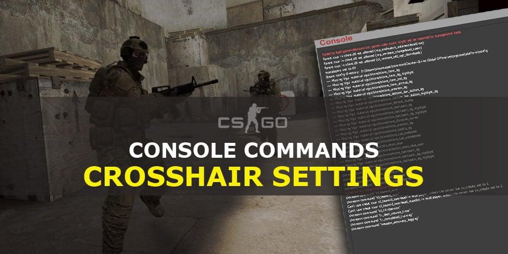 Komendy do ustawiania celownika w CS:GO za pośrednictwem konsoli