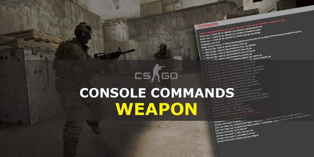 Wszystkie bronie в CS:GO. Pełna lista, komendy dotyczące wydania i kosztu