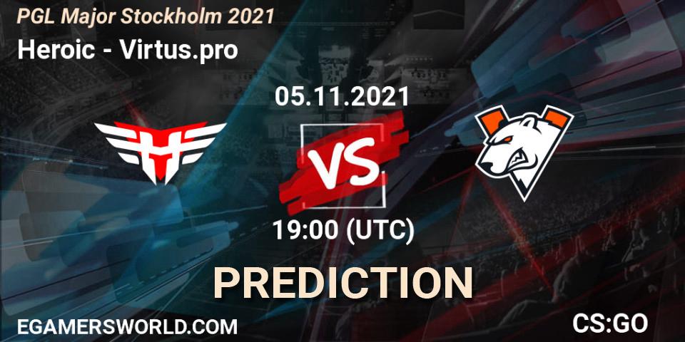 Virtus.pro - Heroic: Prognoza play-off PGL Major Stockholm 2021 Champions Stage