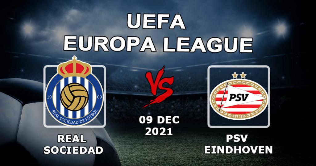 Real Sociedad - PSV: prognoza i zakład na mecz Ligi Europy - 09.12.2021