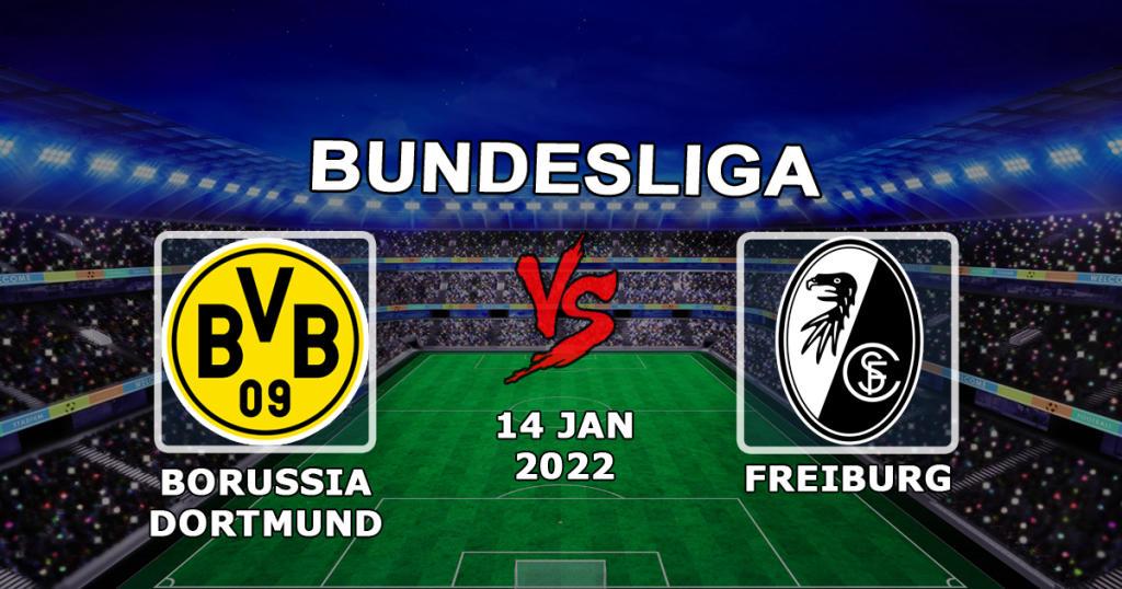 Borussia Dortmund - Freiburg: prognoza i zakład na mecz Bundesligi - 14.01.2022