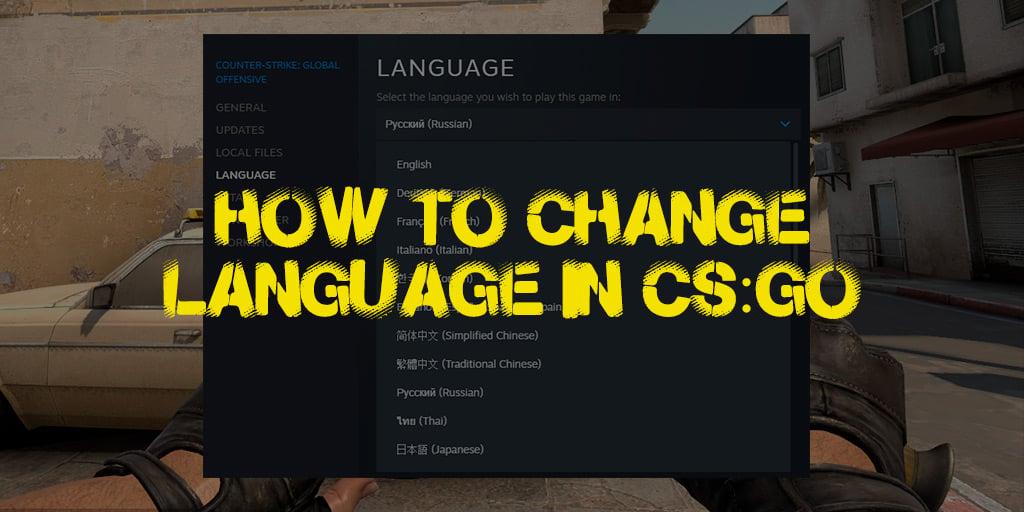 Jak zmienić język w CS:GO?