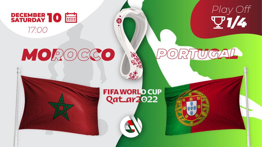 Maroko - Portugalia: prognozy i zakłady na Mistrzostwa Świata 2022 w Katarze
