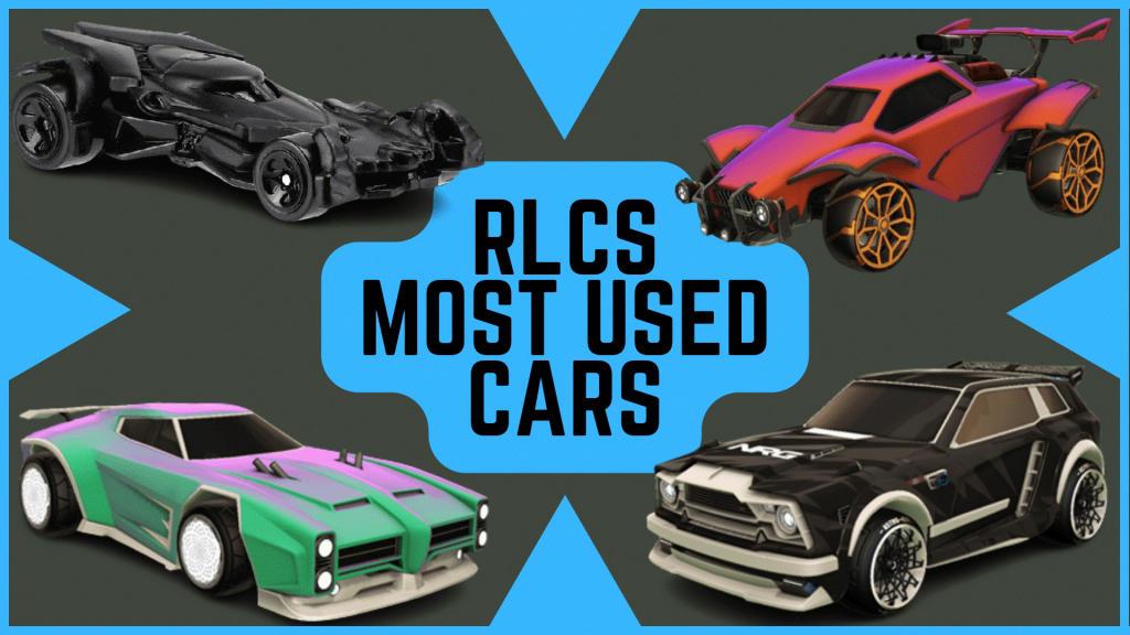 4 najczęściej używane samochody w Rocket League Championship Series