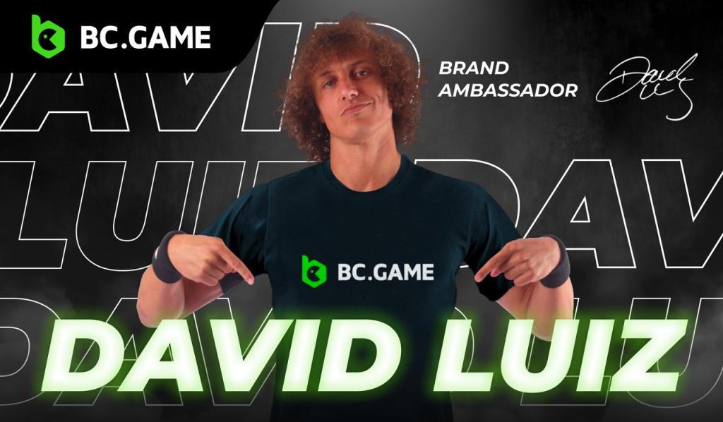 David Luiz jest teraz ambasadorem BC.GAME