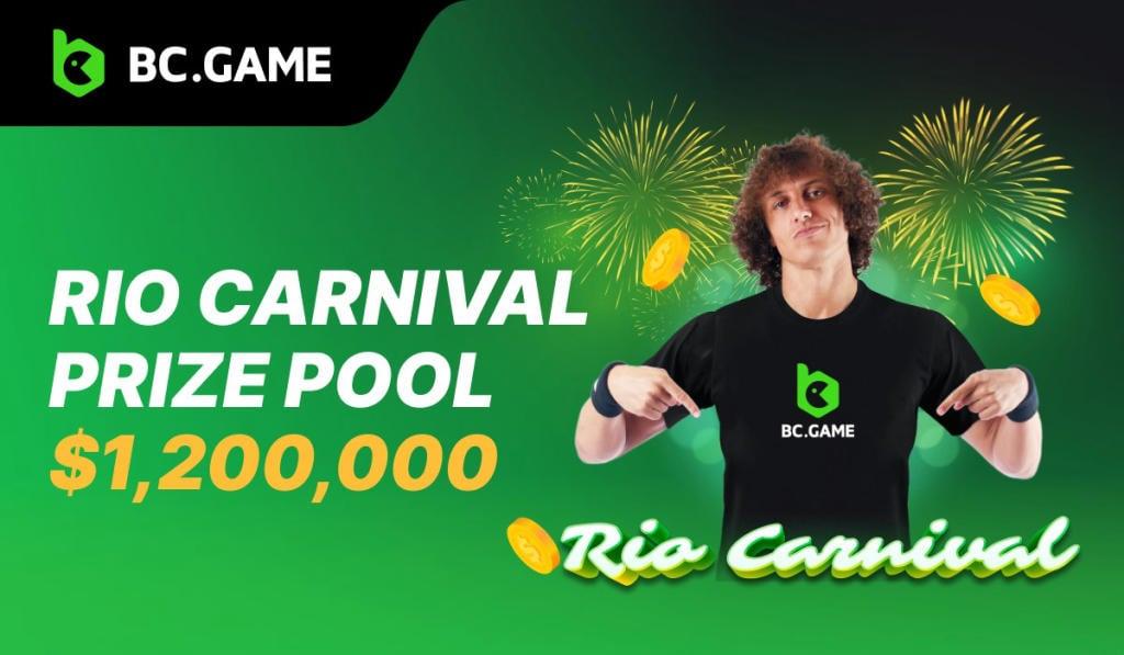 Dołącz do karnawału RIO w BC.GAME, aby mieć szansę na wygranie nawet 1 200 000 $