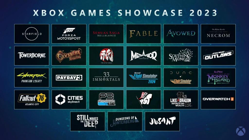 Co pokazano na Xbox Games Showcase 2023?