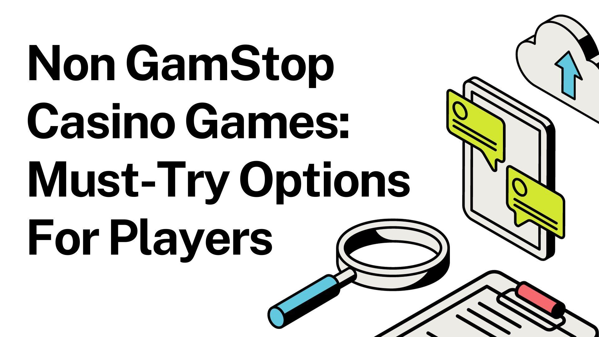 Gry kasynowe inne niż GamStop: Opcje, które muszą wypróbować gracze