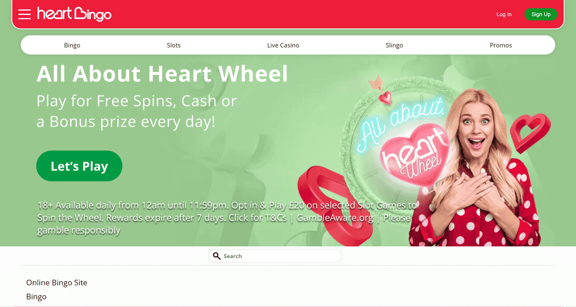 Siostrzane strony Heart Bingo - strony takie jak Heart Bingo UK