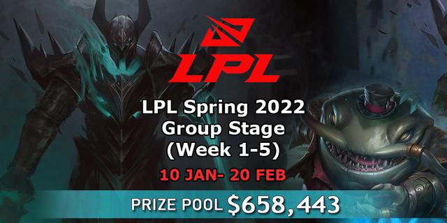 LPL Spring 2022 - Group Stage (Week 1-5)