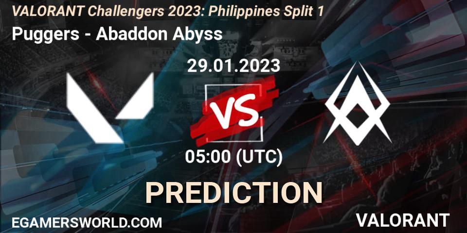 Prognoza Puggers - Abaddon Abyss. 29.01.23, VALORANT, VALORANT Challengers 2023: Philippines Split 1