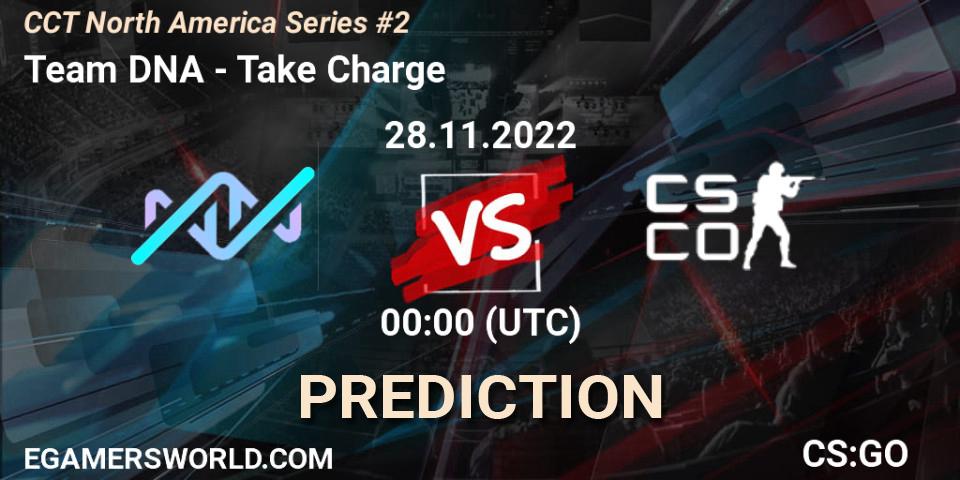 Prognoza Team DNA - Take Charge. 28.11.22, CS2 (CS:GO), CCT North America Series #2