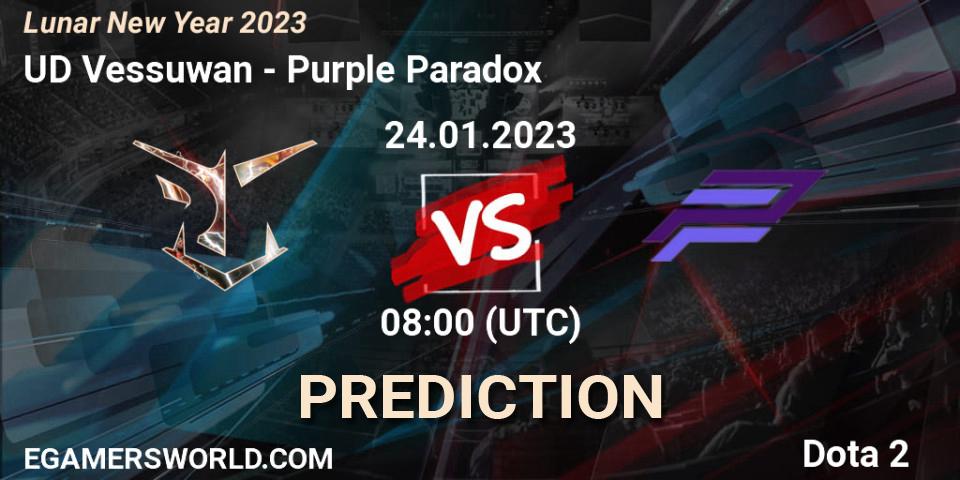 Prognoza UD Vessuwan - Purple Paradox. 24.01.23, Dota 2, Lunar New Year 2023