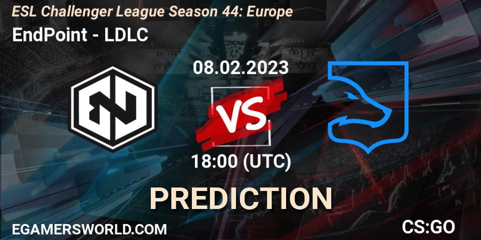 Prognoza EndPoint - LDLC. 08.02.23, CS2 (CS:GO), ESL Challenger League Season 44: Europe