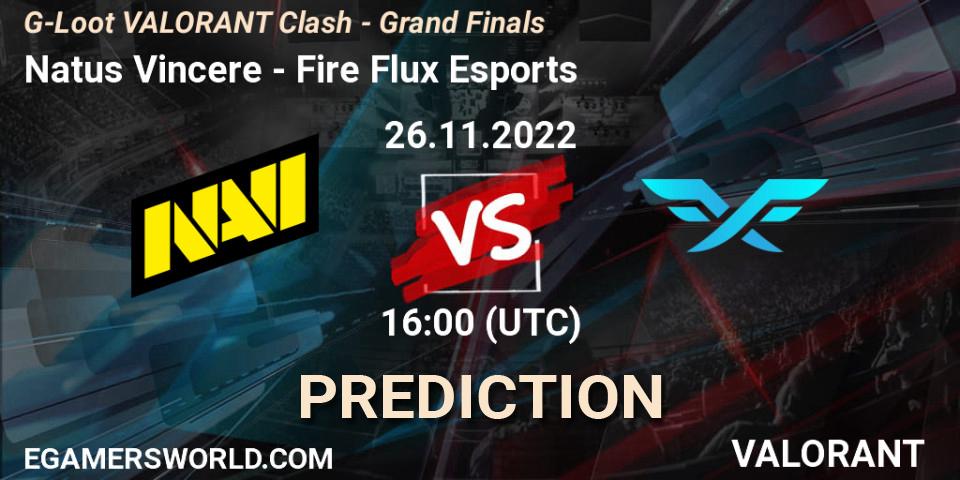 Prognoza Natus Vincere - Fire Flux Esports. 26.11.22, VALORANT, G-Loot VALORANT Clash - Grand Finals