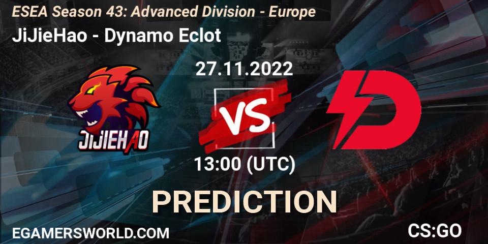 Prognoza Invictus Int - Dynamo Eclot. 27.11.22, CS2 (CS:GO), ESEA Season 43: Advanced Division - Europe