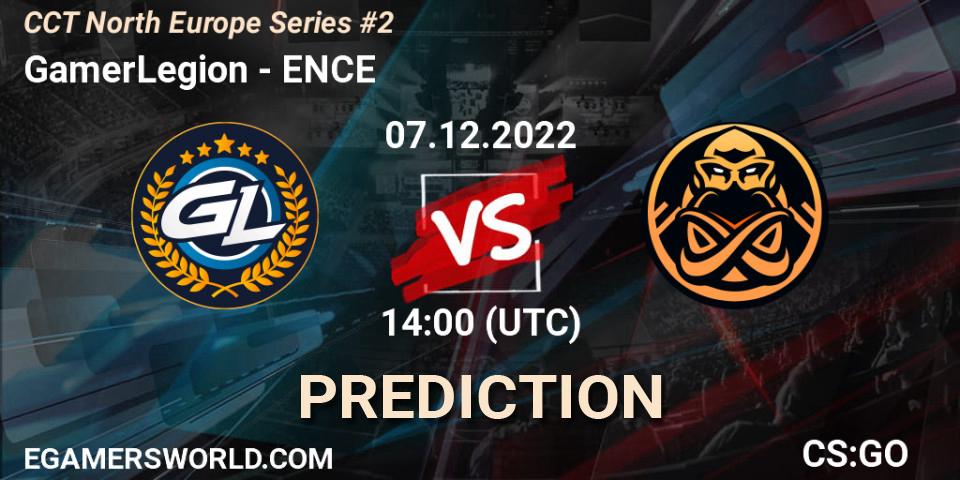 Prognoza GamerLegion - ENCE. 07.12.22, CS2 (CS:GO), CCT North Europe Series #2