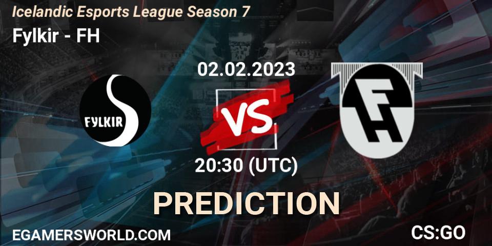 Prognoza Fylkir - FH. 02.02.23, CS2 (CS:GO), Icelandic Esports League Season 7