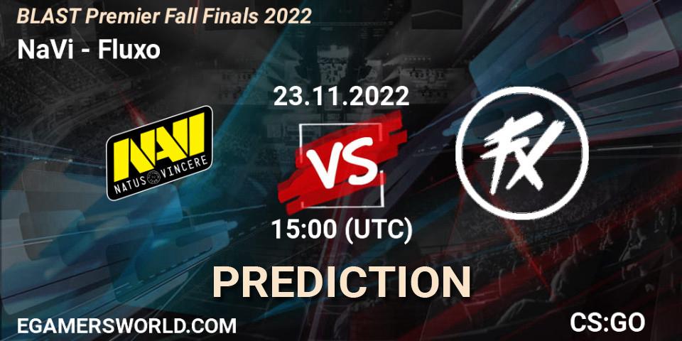 Prognoza NaVi - Fluxo. 23.11.22, CS2 (CS:GO), BLAST Premier Fall Finals 2022