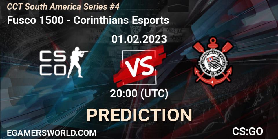 Prognoza Fuscão 1500 - Corinthians Esports. 01.02.23, CS2 (CS:GO), CCT South America Series #4