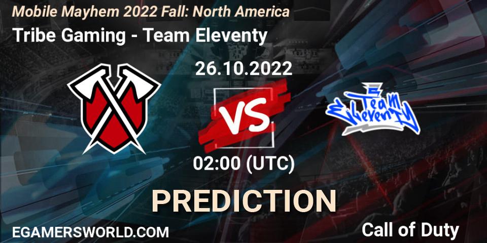 Prognoza Tribe Gaming - Team Eleventy. 26.10.22, Call of Duty, Mobile Mayhem 2022 Fall: North America