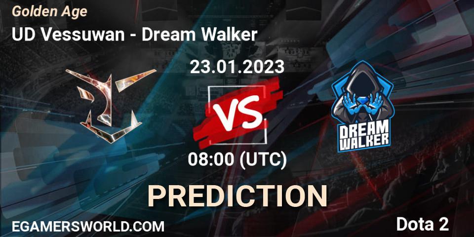 Prognoza UD Vessuwan - Dream Walker. 23.01.23, Dota 2, Golden Age