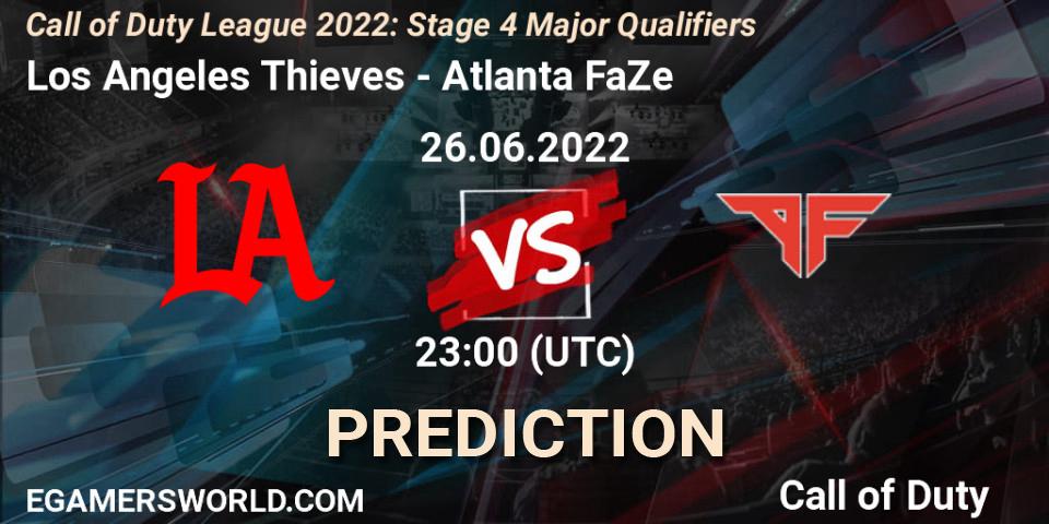 Prognoza Los Angeles Thieves - Atlanta FaZe. 26.06.22, Call of Duty, Call of Duty League 2022: Stage 4